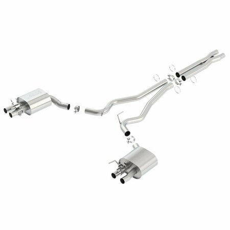 BORLA Mustang Shelby GT350 2015-2017 Cat-Back Exhaust ATAK 140684